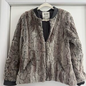 Dylan Faux Fur Bomber Jacket